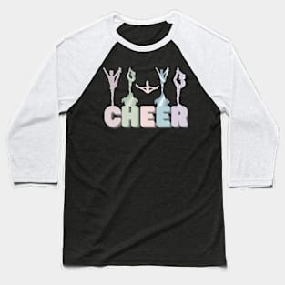 CHEER stunts Baseball T-Shirt